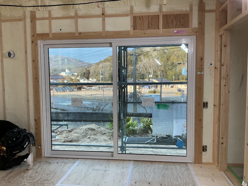 断熱工事完了です