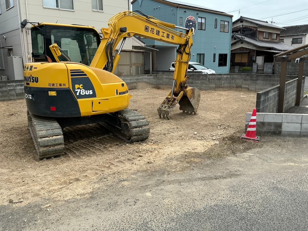 解体工事完了しました